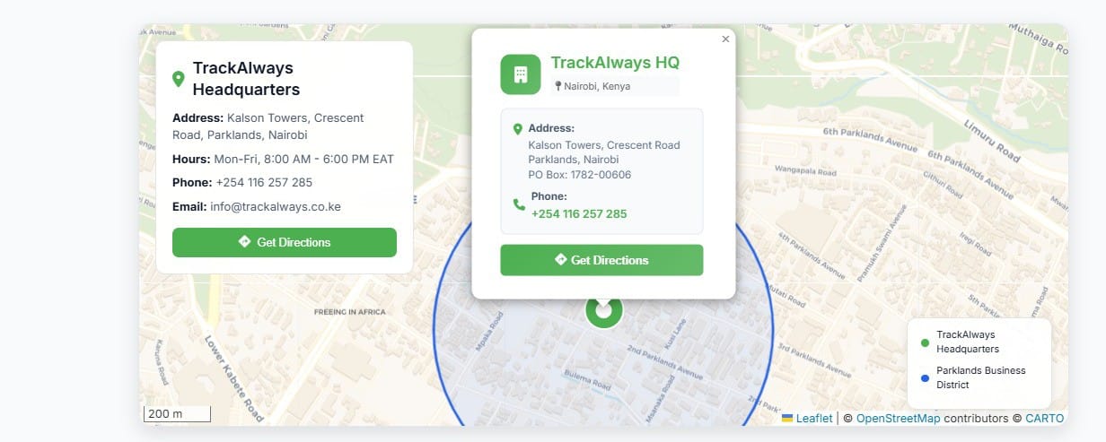 TrackAlways Headquarters