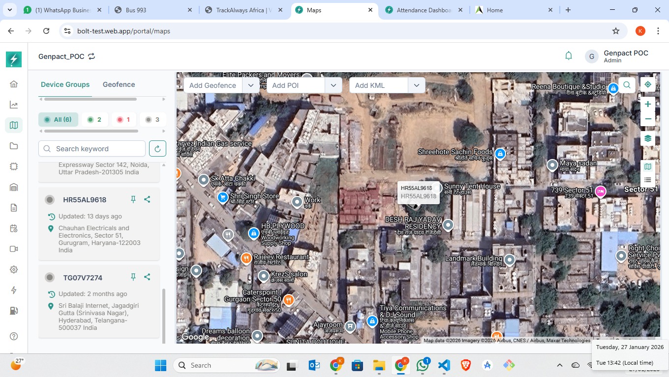 Driver Safety Dashboard